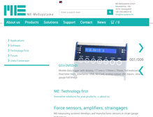 Tablet Screenshot of me-systeme.de